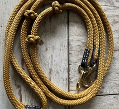 Handcrafted basic rope reins