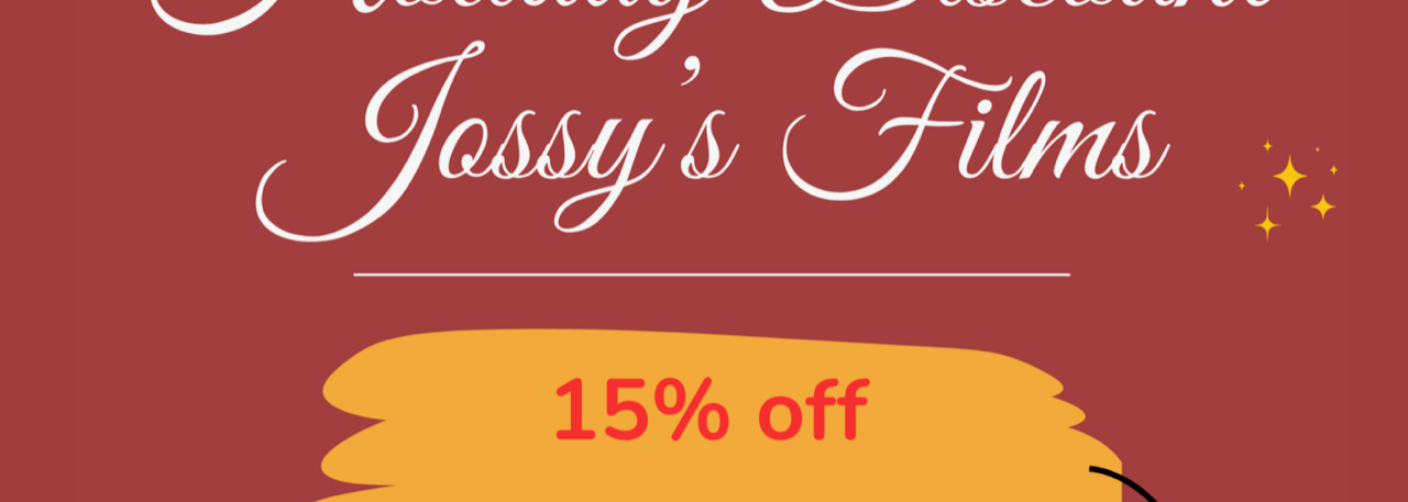 Christmas Discount on Jossy’s Films in Digital Education!